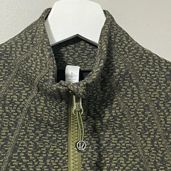 Lululemon Define Jacket 4 Black Brave Dark Olive Green - Picture 7 of 15